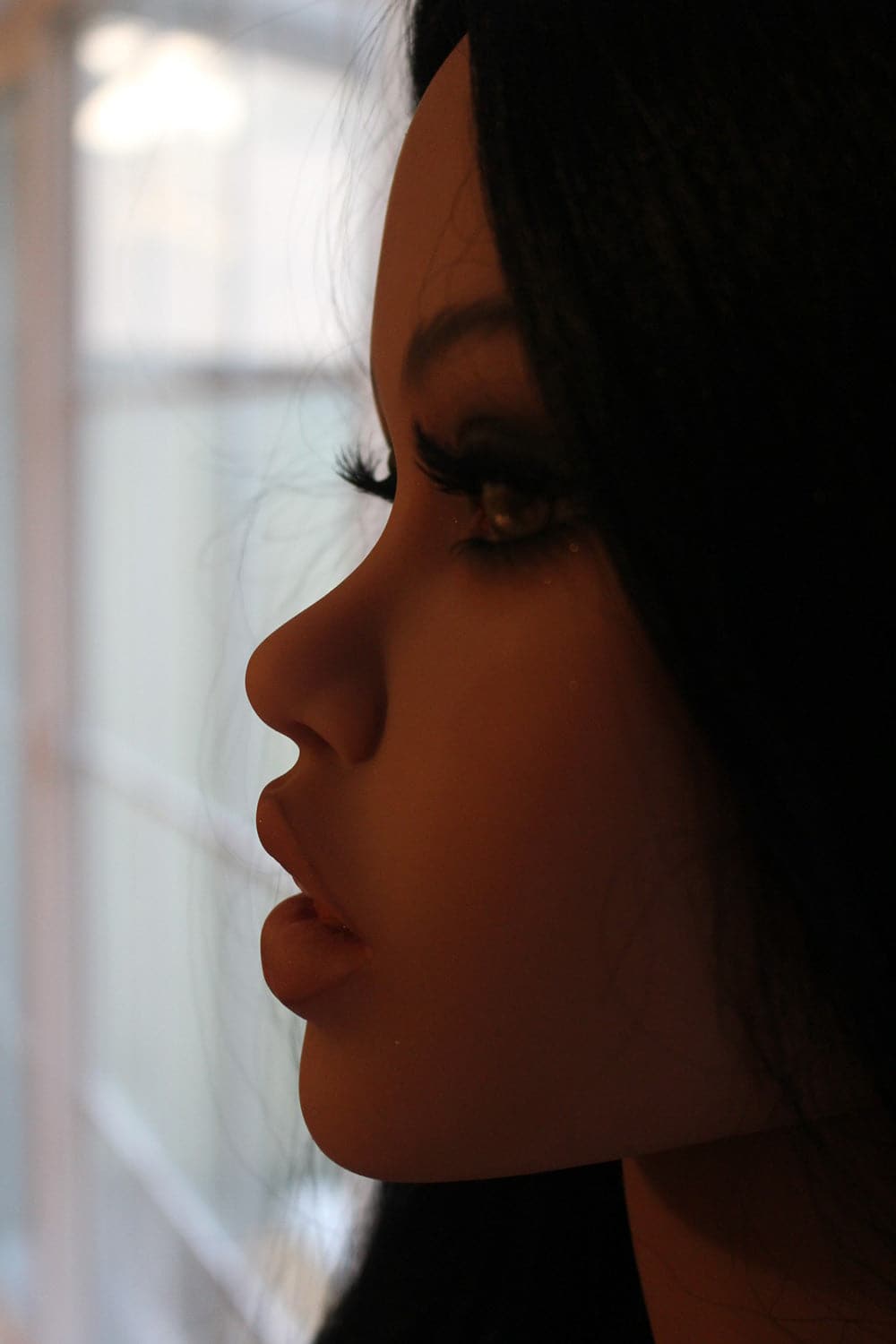 163cm/5ft4 C-Cup Skinny Ebony|Black TPE Sex Doll with #56 Head - Jane