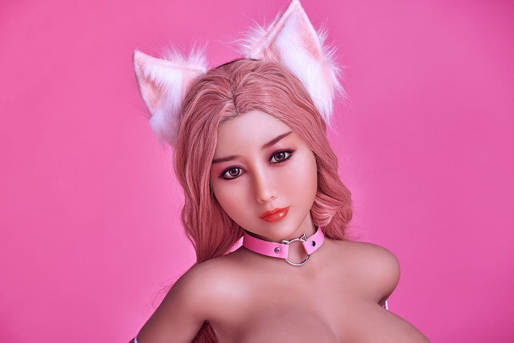 EU In Stock-154cm/5ft1 F-Cup Cosplay Fox Female Sex Doll with #74 Head - Saya