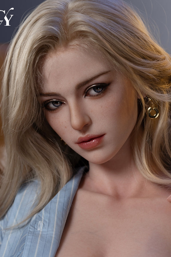 168cm/5ft6 F-Cup Silicone Head Sex Doll - Isabella