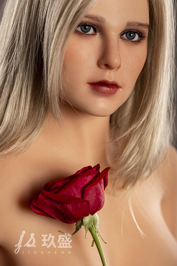 163cm/5ft4 F-cup Big Tits Silicone Head Sex Doll - #30 Evelyn