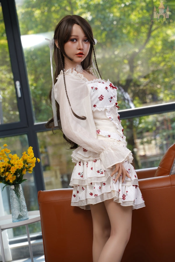 158cm/5ft2 B-cup Small Breast Silicone Sex Doll - #S21
