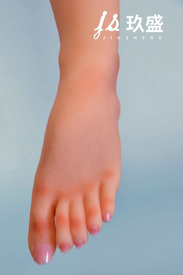 150cm/4ft11 D-cup Hybrid Silicone Head Sex Doll - #6 Lily Nude