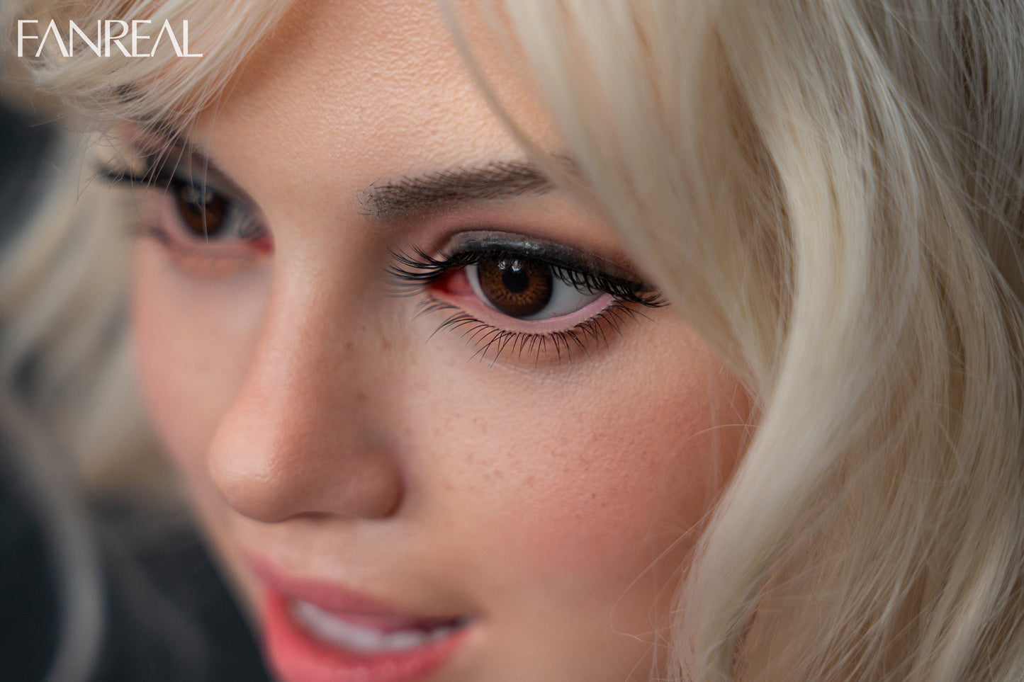 155cm/5ft1 F-cup Blonde Silicone Sex Doll - maria