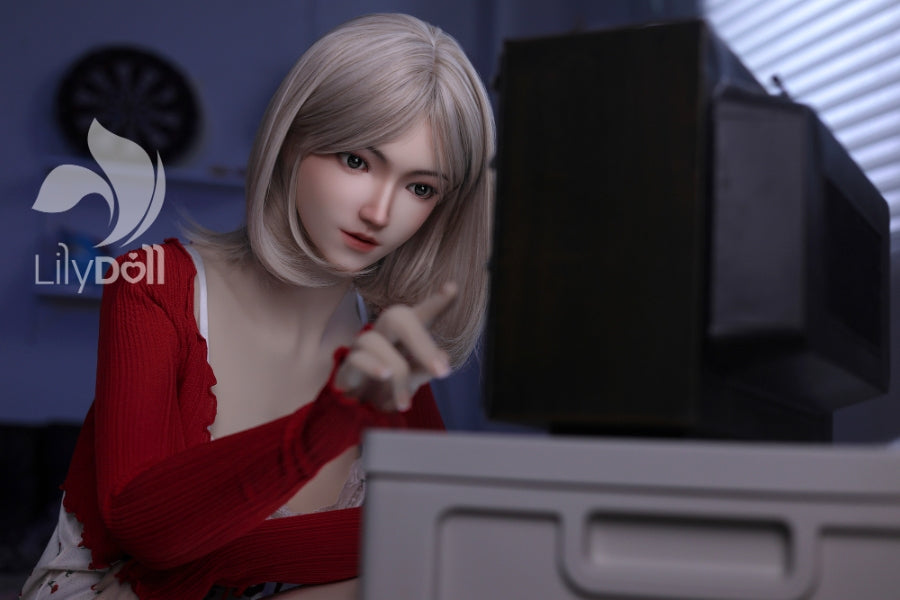 US In Stock - 168cm/5ft6 F-Cup Hybrid Sex Doll - Freya-A, Head LH031A-A