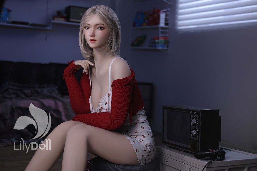 US In Stock - 168cm/5ft6 F-Cup Hybrid Sex Doll - Freya-A, Head LH031A-A