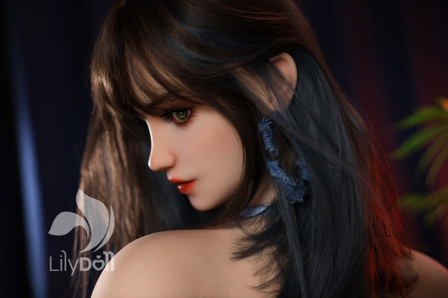 US In Stock - 157cm/5ft2 K-Cup BBW Hybrid Sex Doll - Aria-A, Head LH032A-A