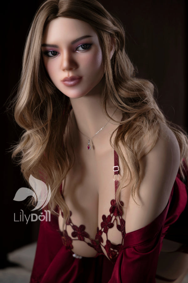 US In Stock - 157cm/5ft2 K-Cup BBW Hybrid Sex Doll - Vera-B, Head LH036A-B