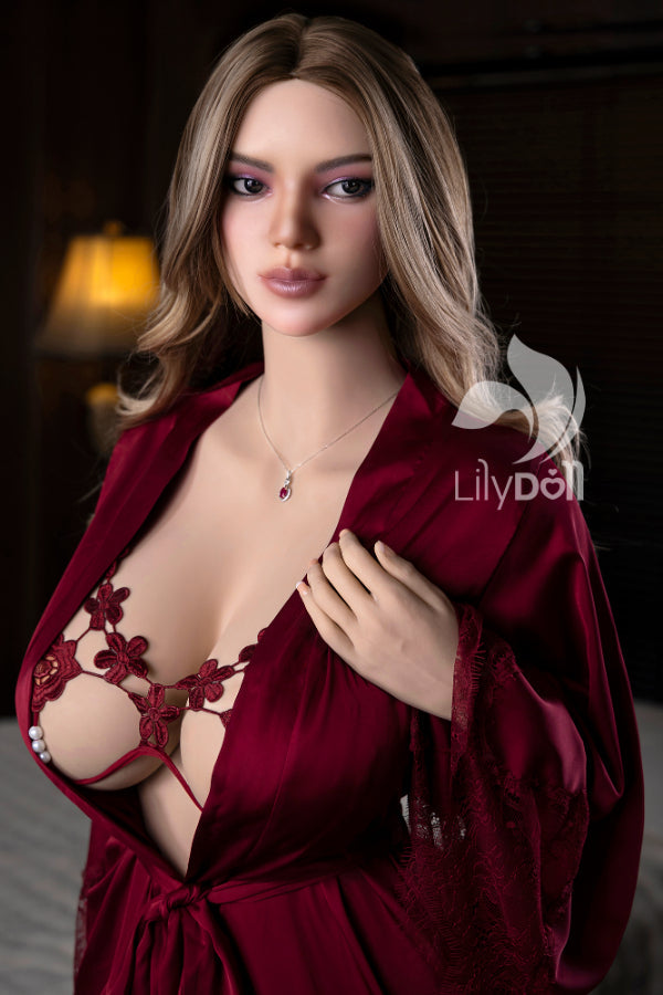 US In Stock - 157cm/5ft2 K-Cup BBW Hybrid Sex Doll - Vera-B, Head LH036A-B