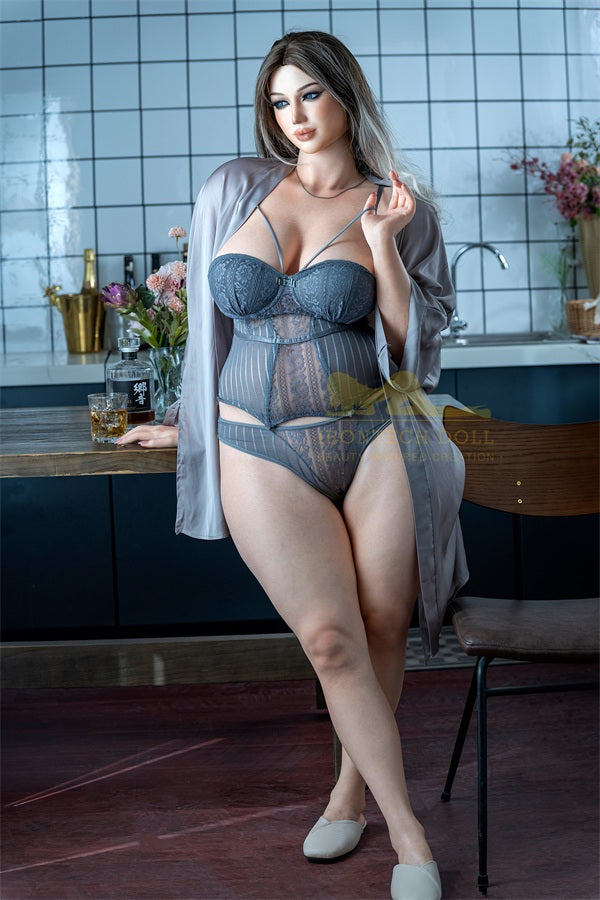 [Natural Optimized Series] G-cup Full Silicone BBW Sex Doll - 162cm Plus S13 Celine