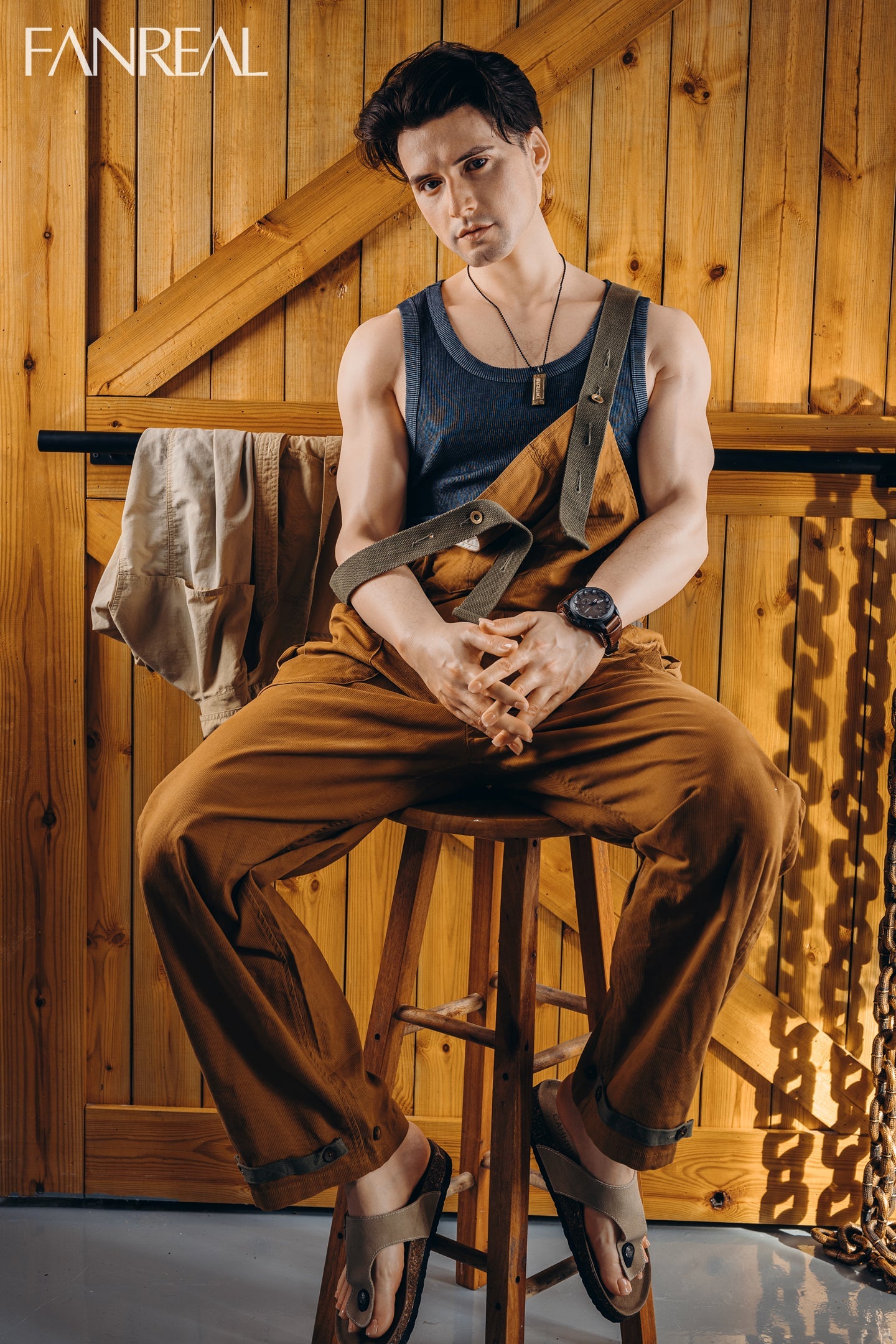 173cm/5ft8 Realistic Silicone Male Sex Doll – Henry