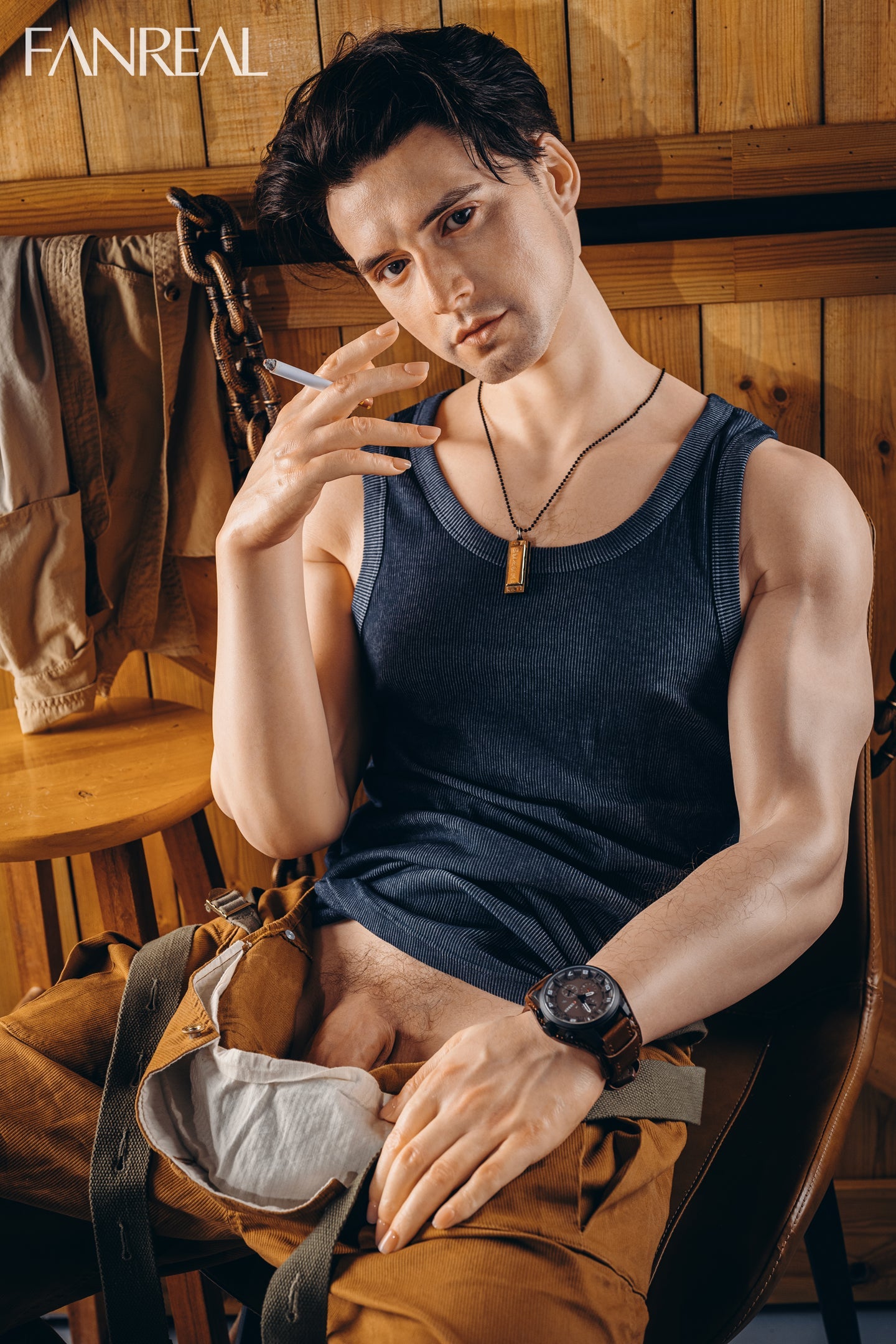 173cm/5ft8 Realistic Silicone Male Sex Doll – Henry