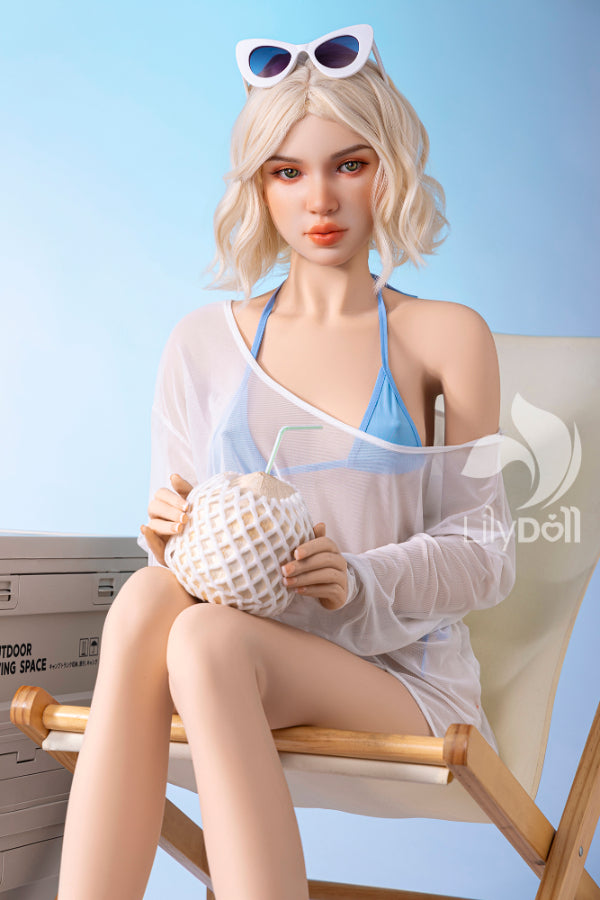 US In Stock - 166cm/5ft5 C-Cup Hybrid Sex Doll Ivy-A, Head LH034A-A