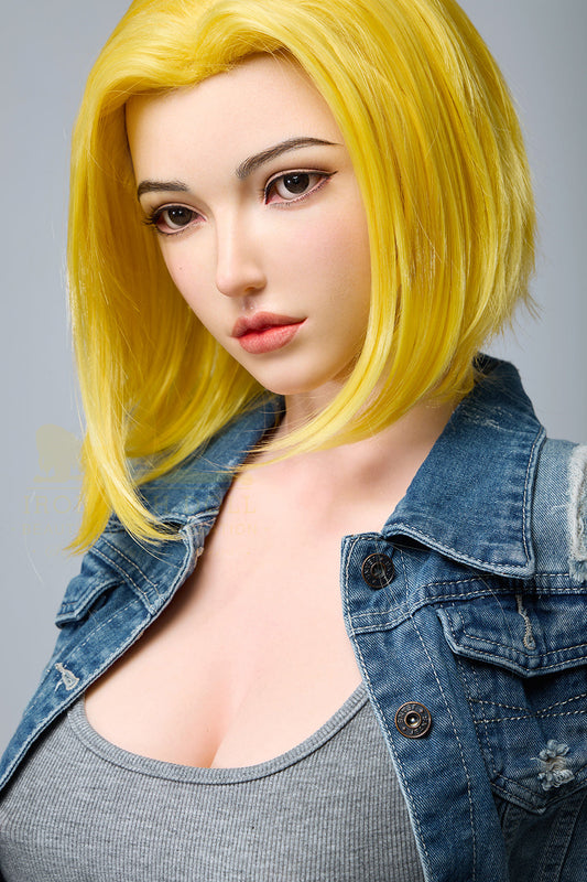 159cm/5ft3 G-cup Bubble Butt Huge Tits Silicone Sex Doll – S41 Joline