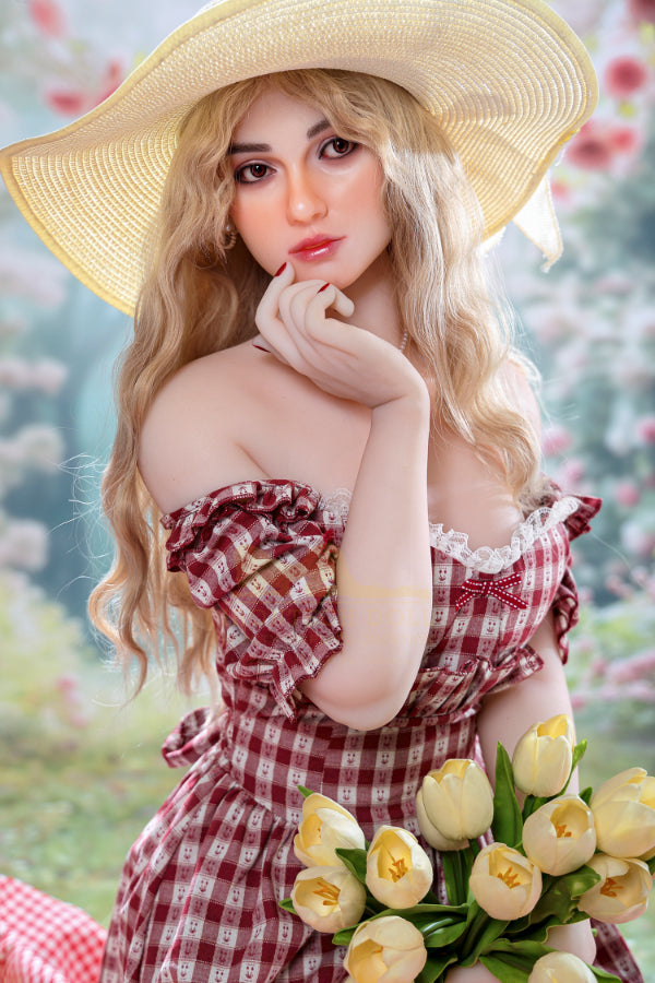 162cm/5ft4 A-Cup Cute Hybrid Sex Doll with S45 Head