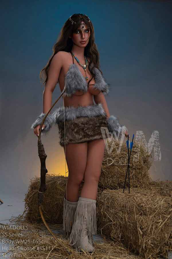 165cm/5ft5 E-Cup Silicone Head S-TPE Body Sex Doll SS111