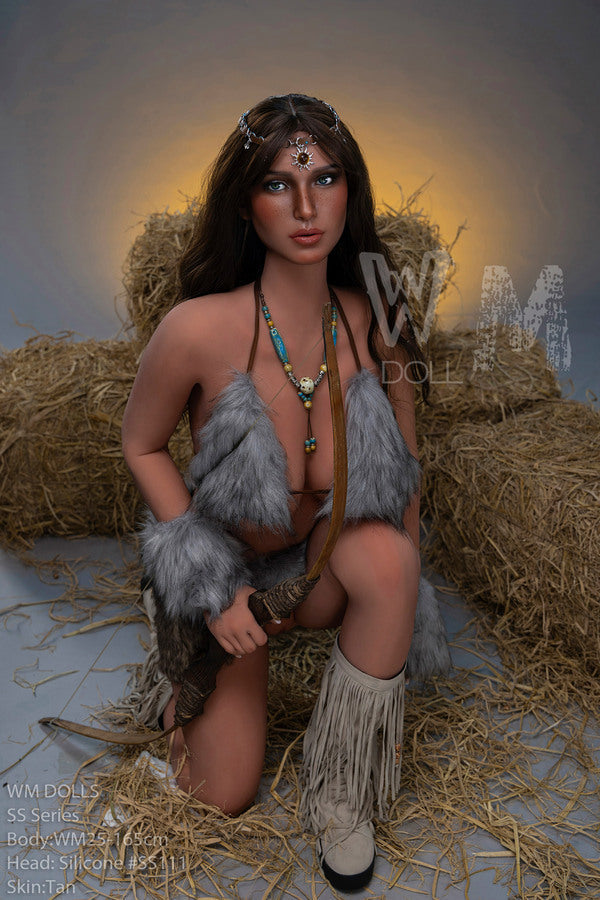 165cm/5ft5 E-Cup Silicone Head S-TPE Body Sex Doll SS111