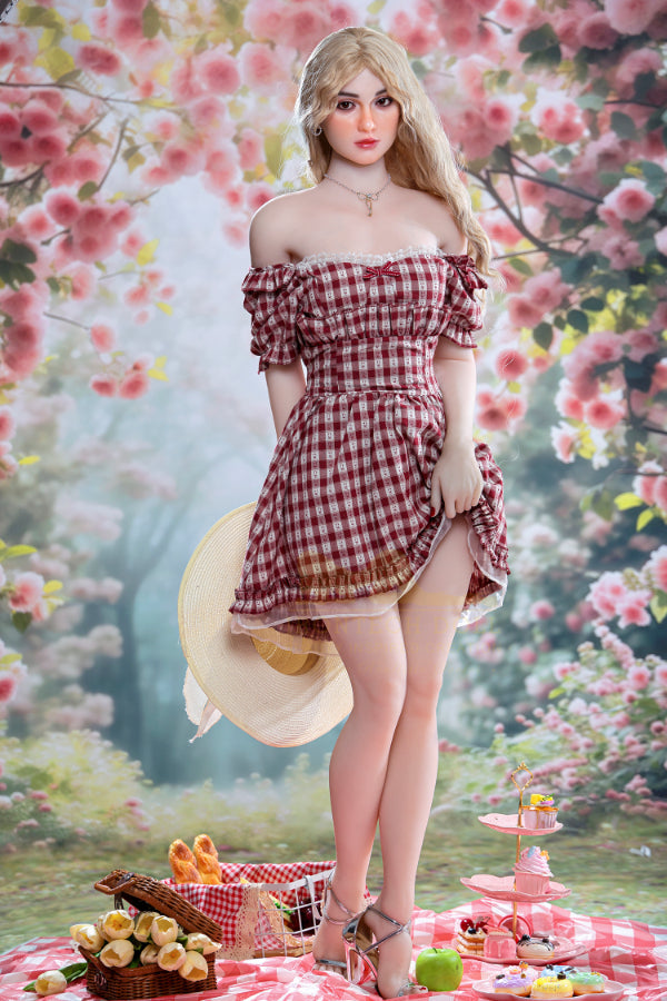 162cm/5ft4 A-Cup Cute Hybrid Sex Doll with S45 Head