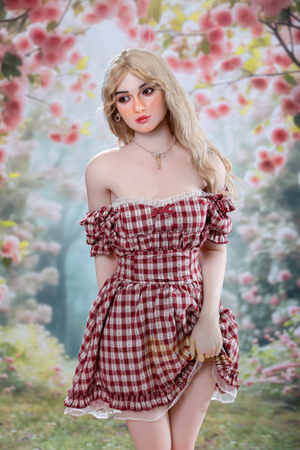 162cm/5ft4 A-Cup Cute Hybrid Sex Doll with S45 Head