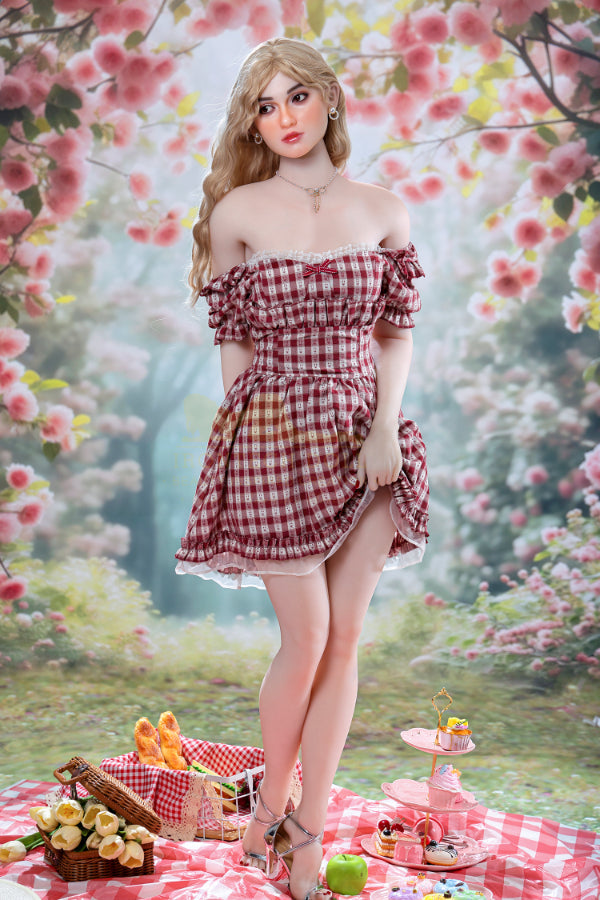 162cm/5ft4 A-Cup Cute Hybrid Sex Doll with S45 Head