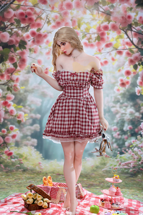 162cm/5ft4 A-Cup Cute Hybrid Sex Doll with S45 Head