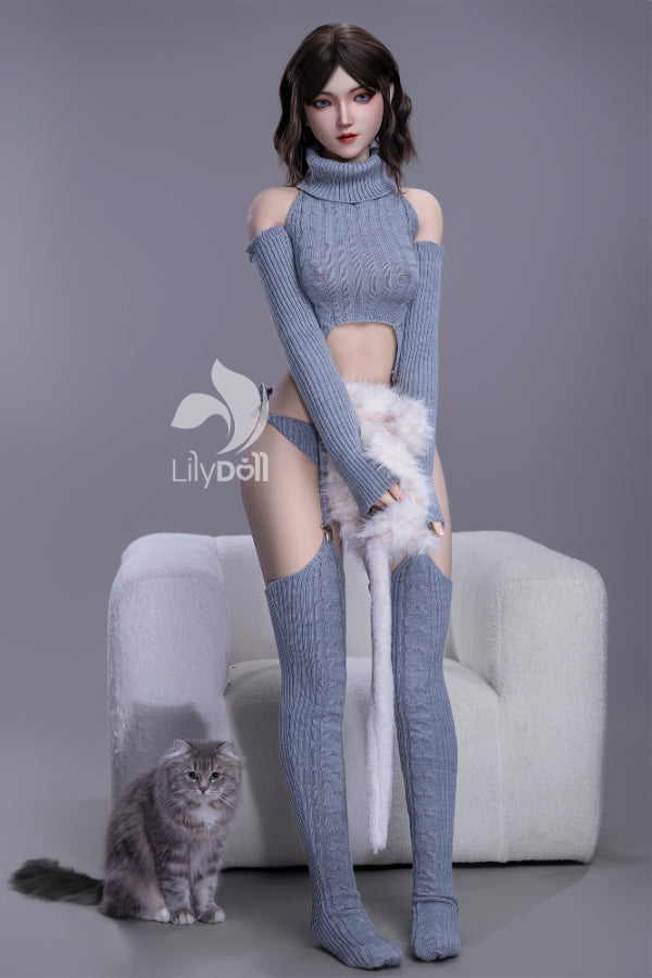 159cm/5ft3 B-Cup Hybrid Sex Doll - Freya-D, Head LH031A-D