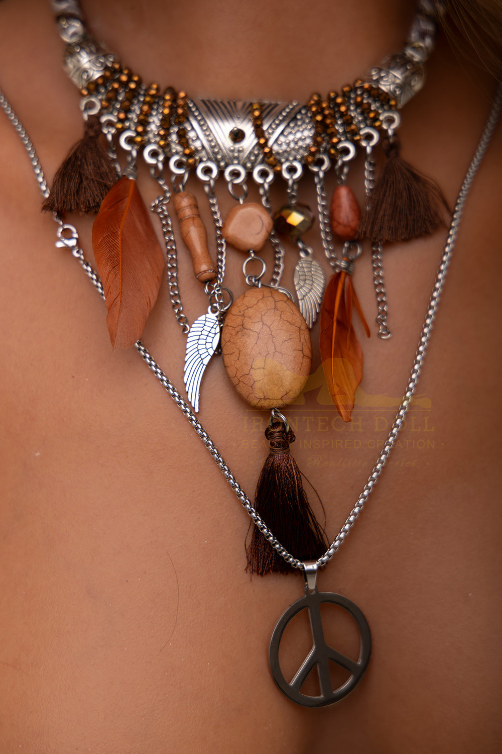 169cm/5ft7 C-Cup Silicone Sex Doll For Men - S45 Tina Dark Tanned