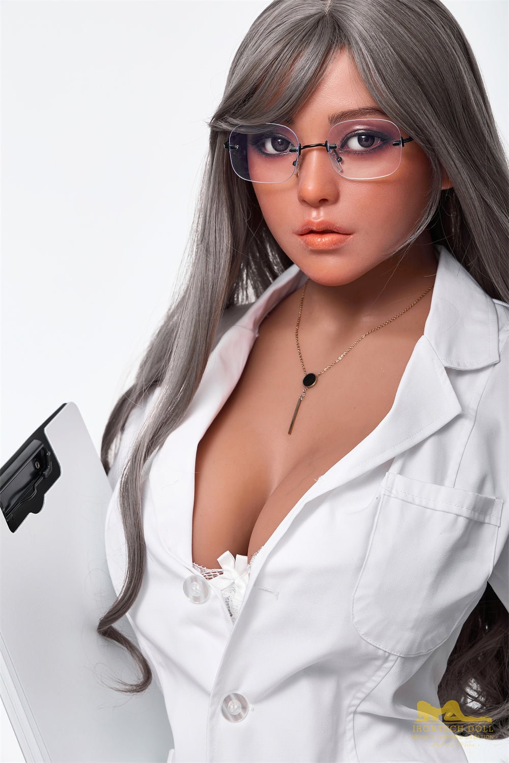 164cm/5ft5 G-Cup Dark Tanned Beautiful Sex Doll with #S40 Head