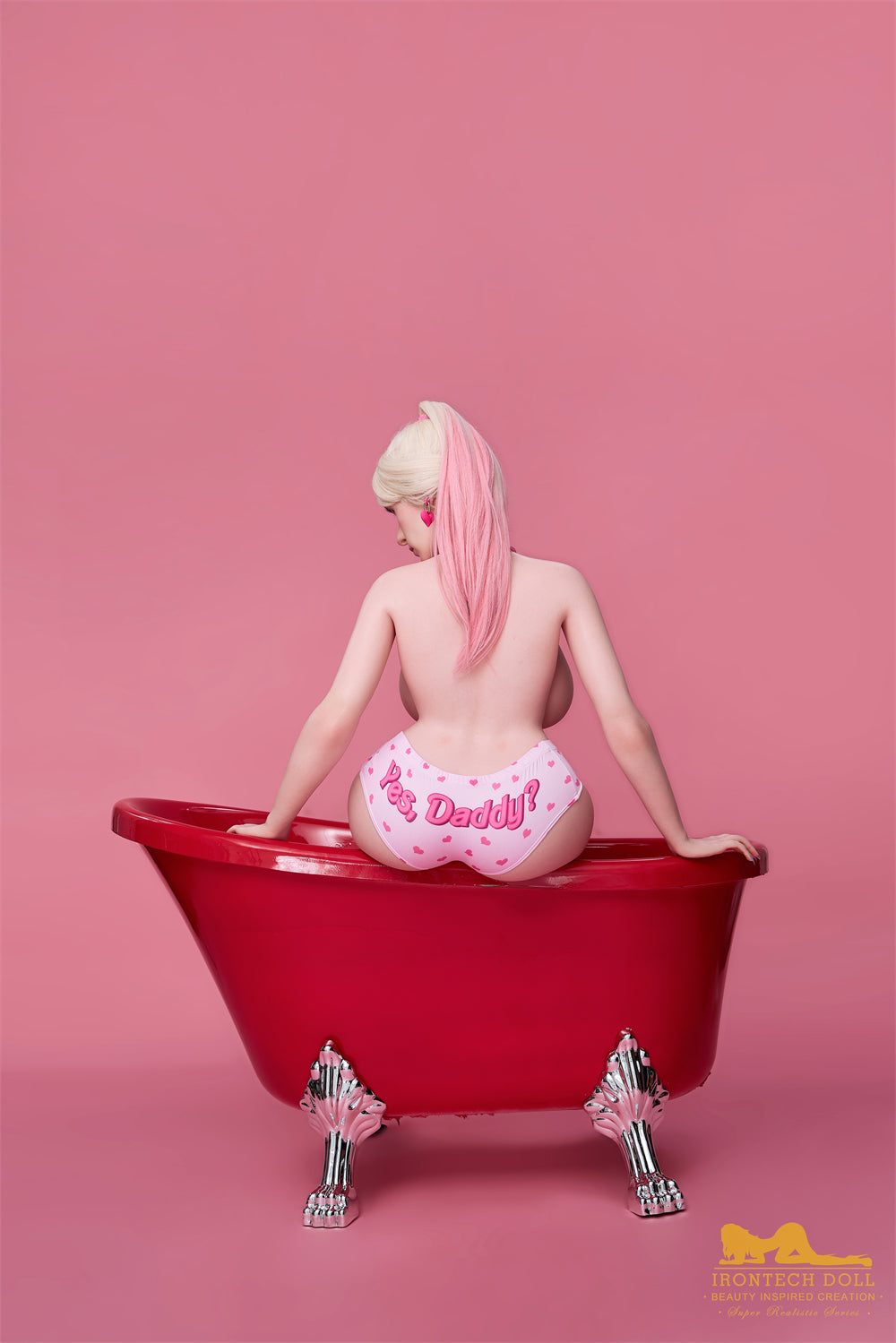 162cm/5ft4 I-cup Shemale/Transgender Silicone Sex Doll – S25