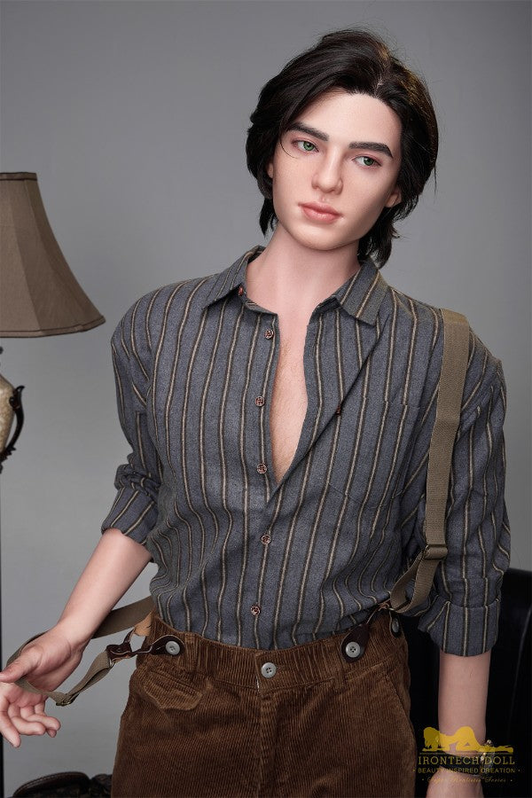 170cm/5ft7 Tall American Realistic Male Silicone Sex Doll - M9 Lucas