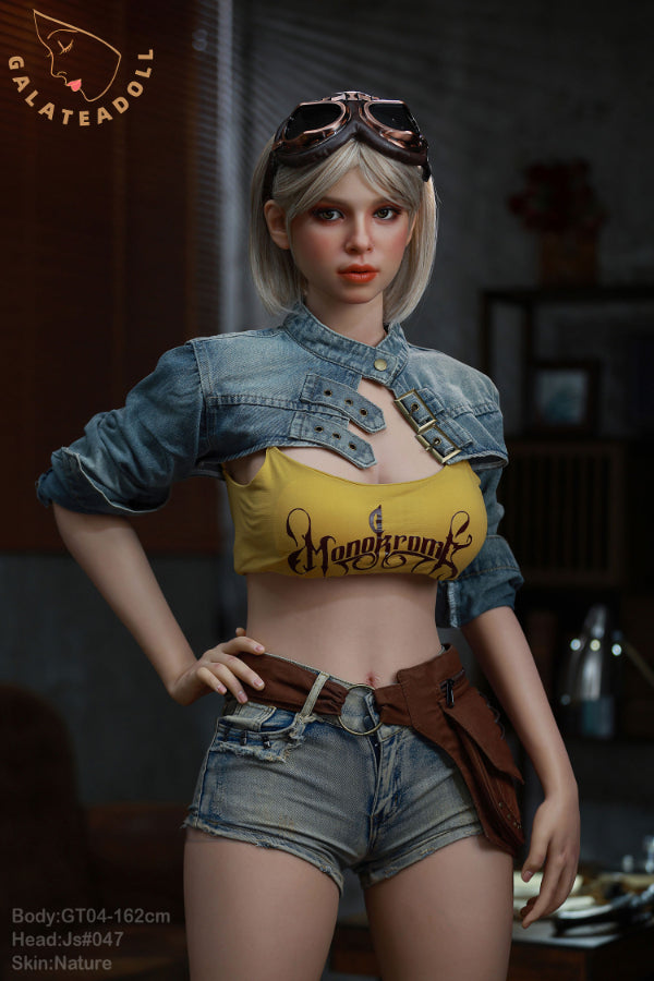 162cm/5ft4 E-cup Real Skin Texture Silicone Sex Doll – JS047 Nature