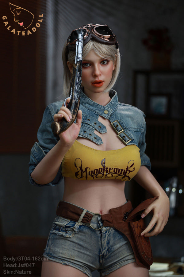 162cm/5ft4 E-cup Real Skin Texture Silicone Sex Doll – JS047 Nature