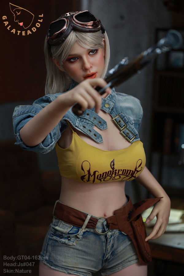 162cm/5ft4 E-cup Real Skin Texture Silicone Sex Doll – JS047 Nature