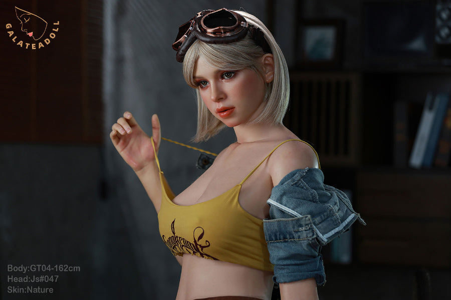 162cm/5ft4 E-cup Real Skin Texture Silicone Sex Doll – JS047 Nature