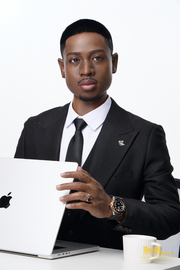 170cm/5ft7 Male Black|Ebony Realistic Silicone Sex Doll - M8