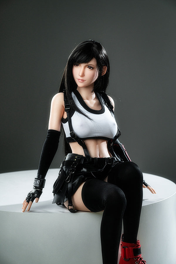 167cm/5ft6 D-cup Final Fantasy VII Game Cosplay Silicone Sex Doll - Tifa