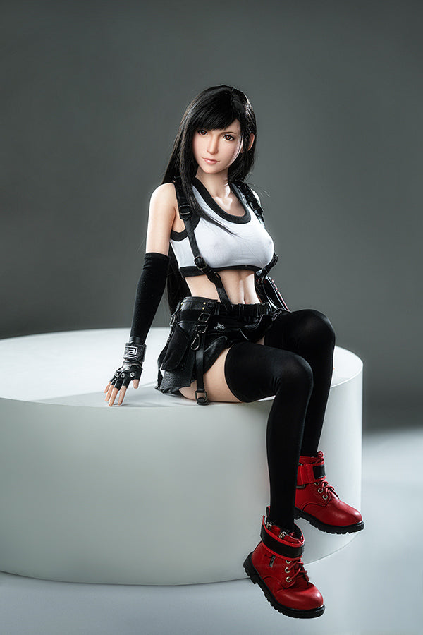 167cm/5ft6 D-cup Final Fantasy VII Game Cosplay Silicone Sex Doll - Tifa