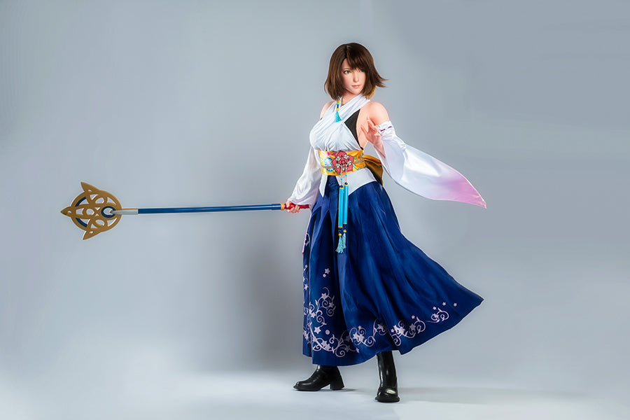 167cm/5ft6 D-cup Cosplay Game Asian Silicone Sex Doll