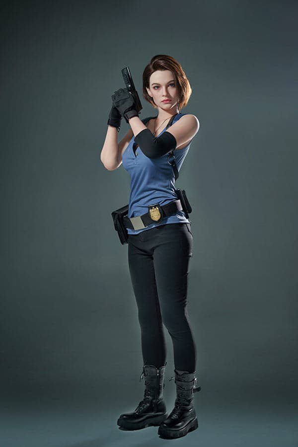 168cm/5ft6 E-cup Resident Evil Game Silicone Sex Doll Jill Valentine