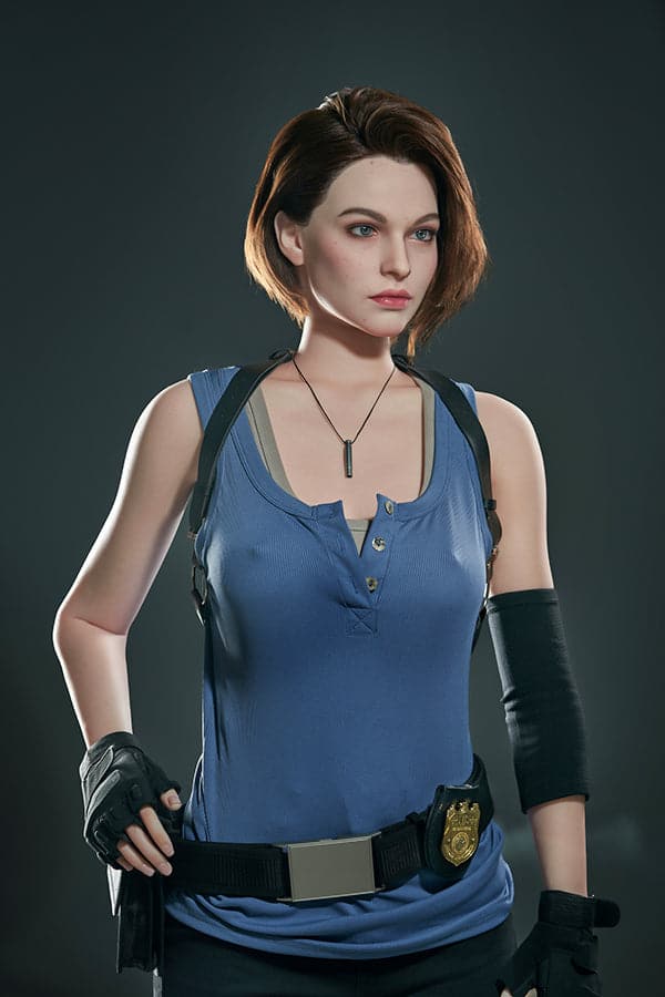 168cm/5ft6 E-cup Resident Evil Game Silicone Sex Doll Jill Valentine
