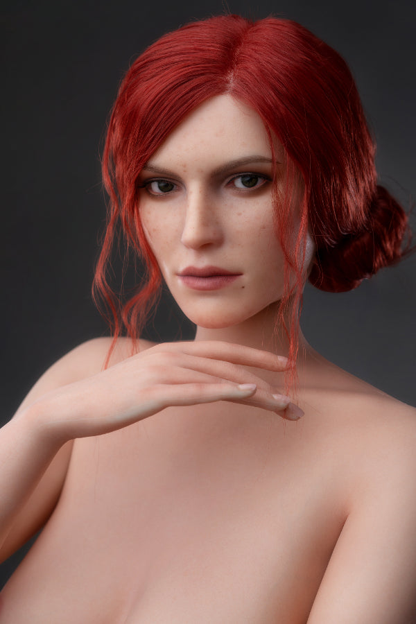168cm/5ft6 E-cup Game Character Muscular Silicone Sex Doll - Triss Merigold