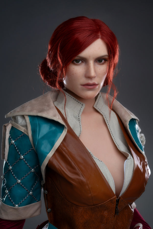 168cm/5ft6 E-cup Game Character Muscular Silicone Sex Doll - Triss Merigold