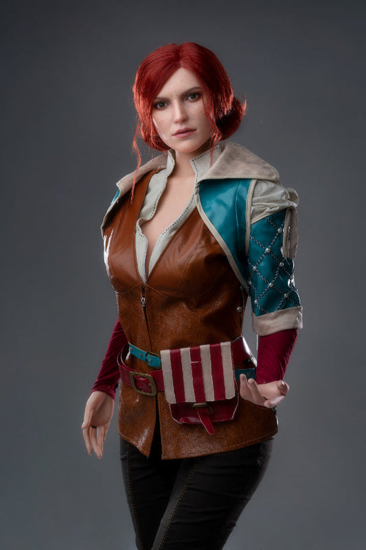 168cm/5ft6 E-cup Game Character Muscular Silicone Sex Doll - Triss Merigold