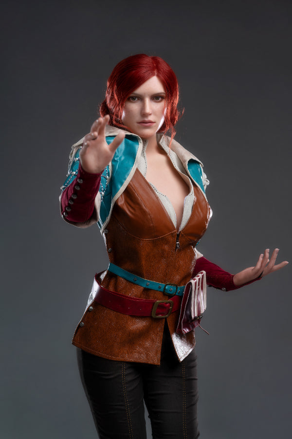 168cm/5ft6 E-cup Game Character Muscular Silicone Sex Doll - Triss Merigold