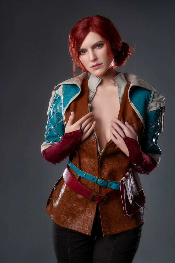168cm/5ft6 E-cup Game Character Muscular Silicone Sex Doll - Triss Merigold