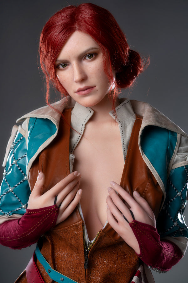 168cm/5ft6 E-cup Game Character Muscular Silicone Sex Doll - Triss Merigold