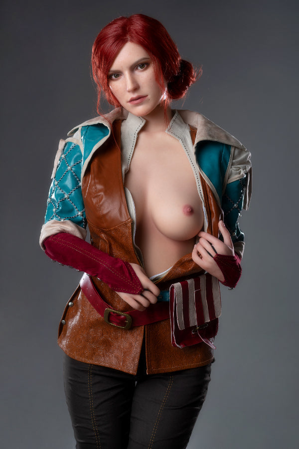 168cm/5ft6 E-cup Game Character Muscular Silicone Sex Doll - Triss Merigold