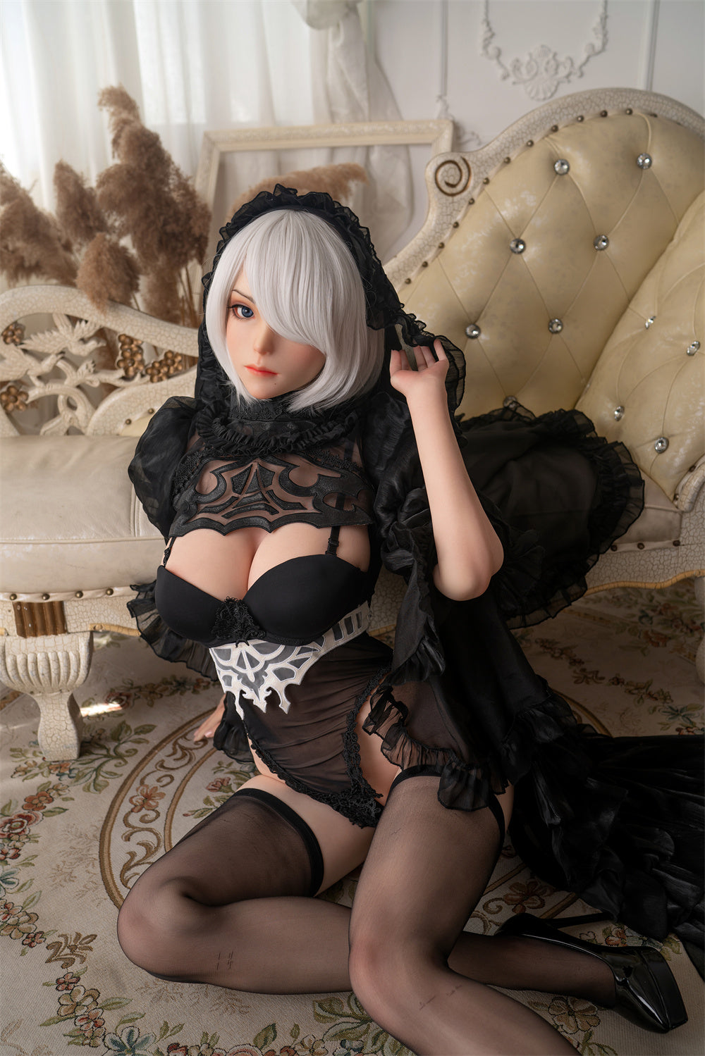 Game Lady Muscular 2B 171cm G-cup Anime Silicone Sex Doll (Nier: Automata)