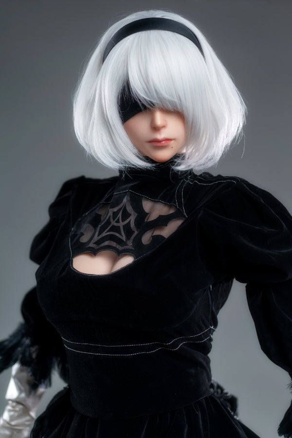 Game Lady Muscular 2B 171cm G-cup Anime Silicone Sex Doll (Nier: Automata)