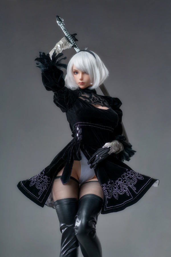 Game Lady Muscular 2B 171cm G-cup Anime Silicone Sex Doll (Nier: Automata)