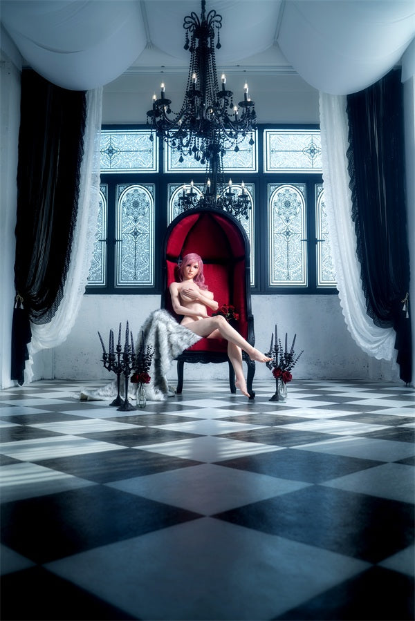 171cm/5ft7 G-cup Final Fantasy 13 Game Redhead Silicone Sex Doll - Lightning